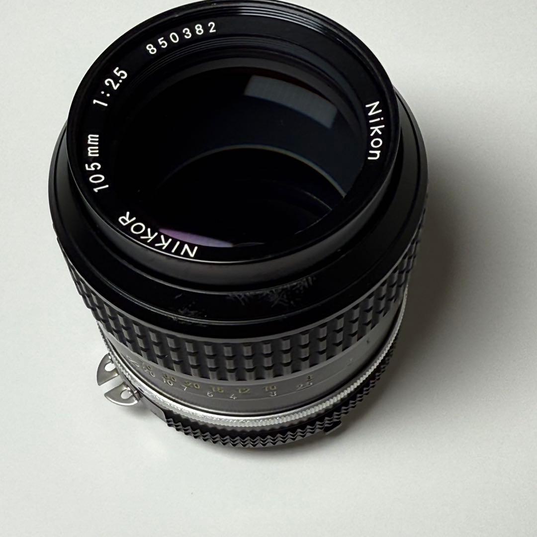レンズ(単焦点) nikkor 105mm f2.5 Ai nikon