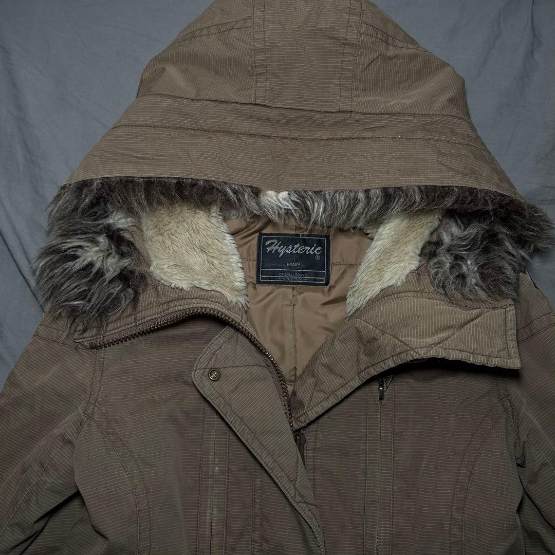 初期 hysteric glamour モッズコート ダウン 平成 ファー