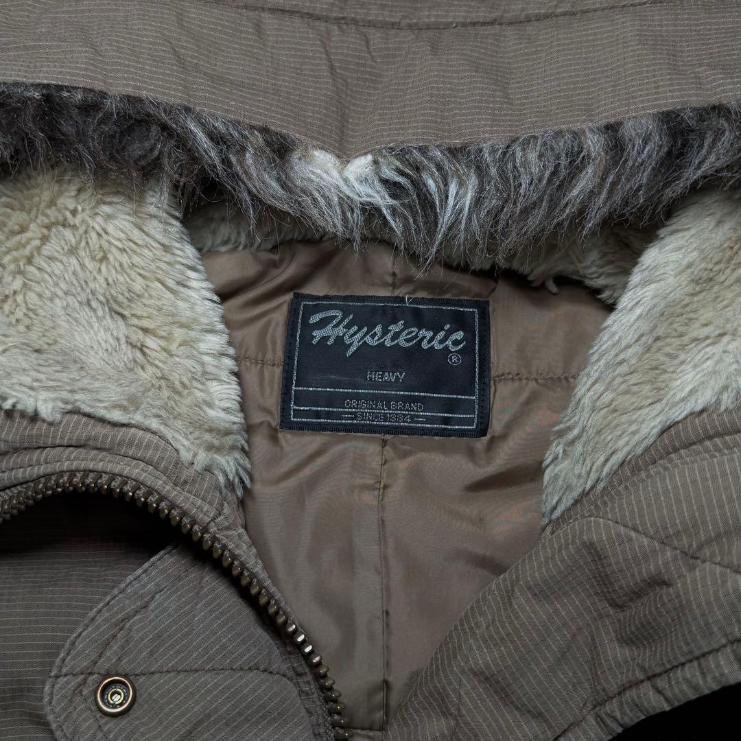 初期 hysteric glamour モッズコート ダウン 平成 ファー