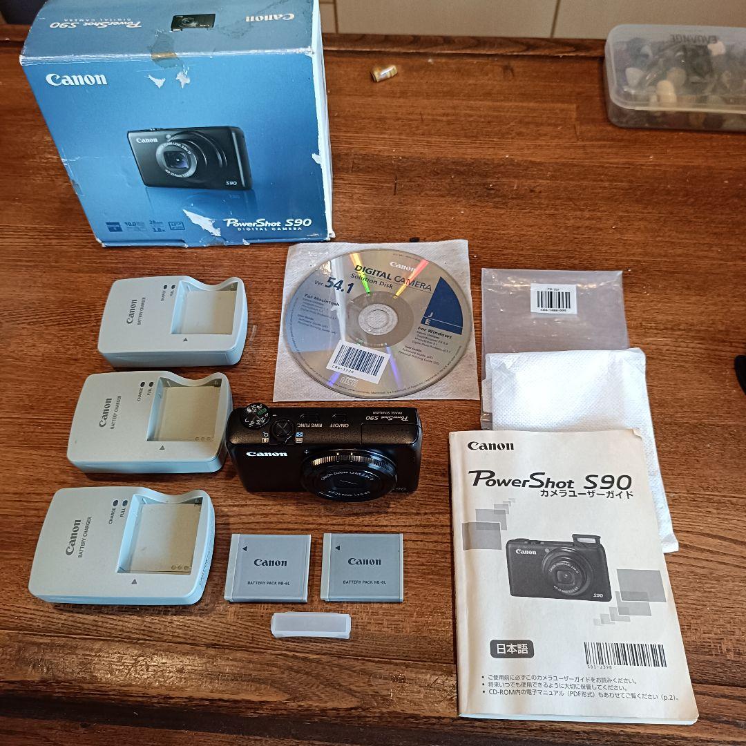超美品 Canon PowerShot S90 コンパクトデジタルカメラ
