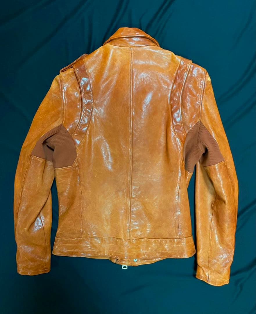 glamb マーロンライダース　レザージャケット　ブラウン　2サイズ