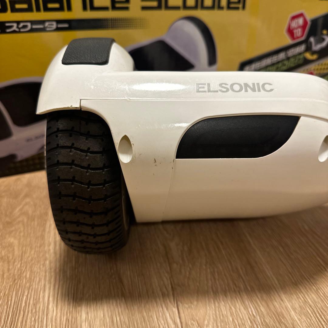 ノジマ　ELSONIC セルフバランススクーター ホワイト