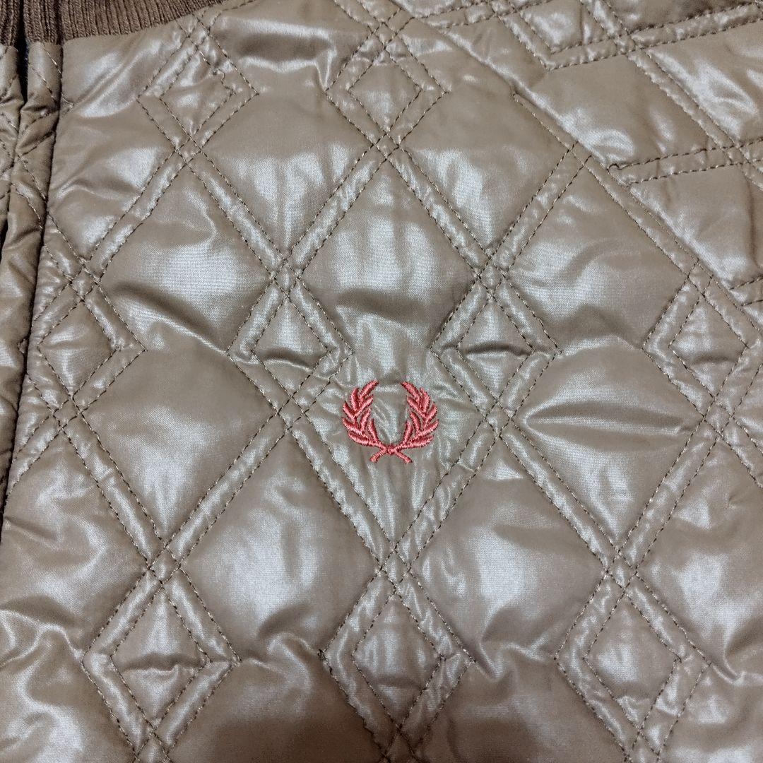 フレッドペリー　リバーシブル　ジャンパー　ブルゾン　キルティング　千鳥格子　M