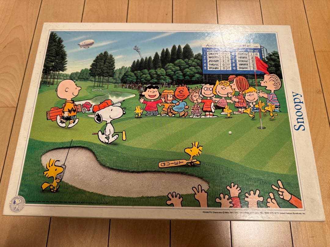 ジグソーパズル 9点セット　スヌーピー、ラッセン、マリオ他