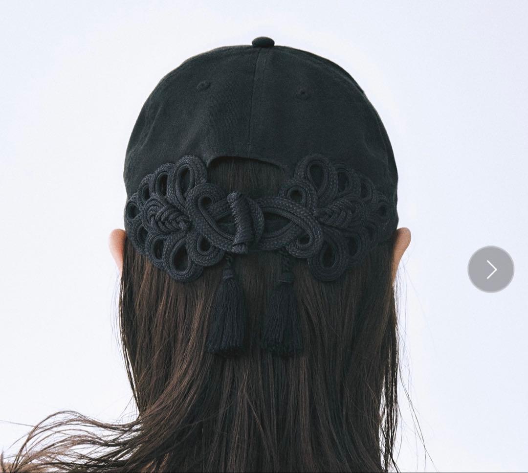 【新品未使用】tanakadaisuke ♡ China ribbon cap
