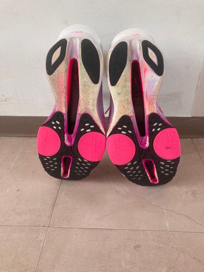 Nike アルファフライ3 27.5 ホワイト/ピンク