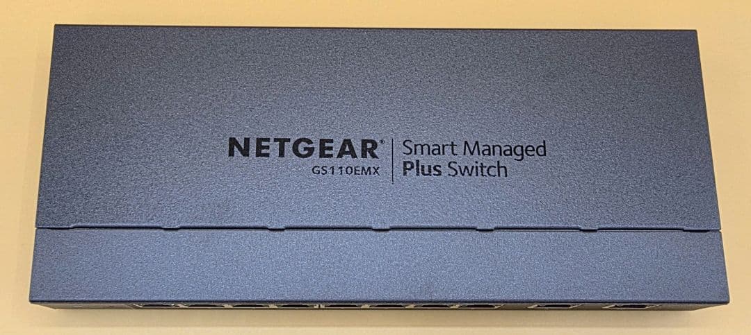 NETGEAR GS110EMX-100JPS 10G対応スイッチングハブ