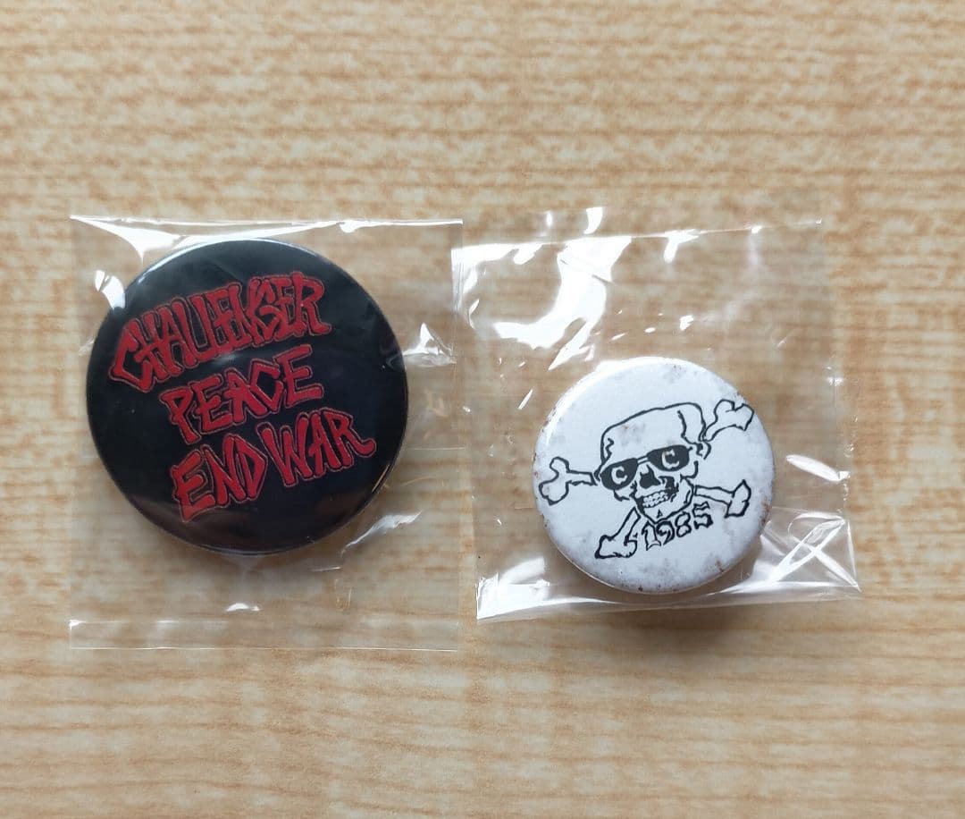 w*3様 CHALLENGER　キーリング　缶バッジ