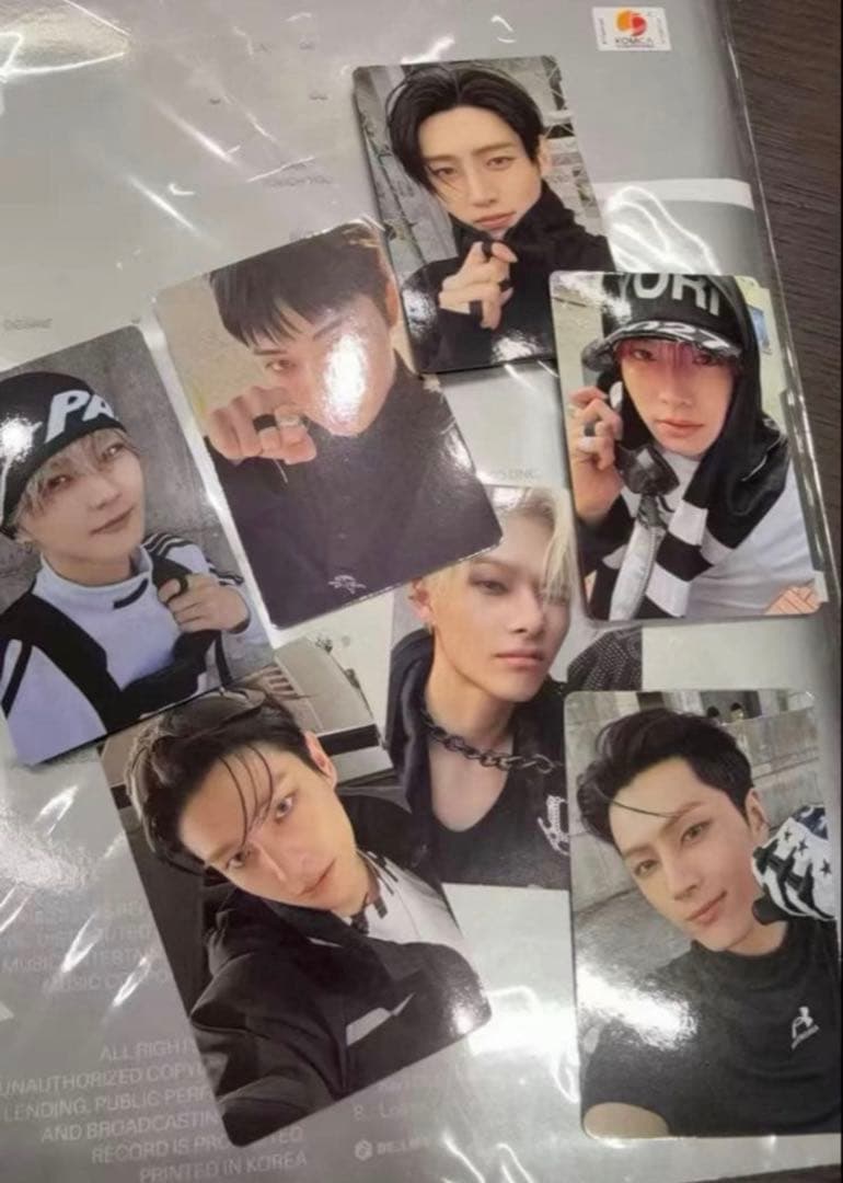 ENHYPEN 中国 中華 一直娛 yizhiyu yzy 5.0 7枚セツト