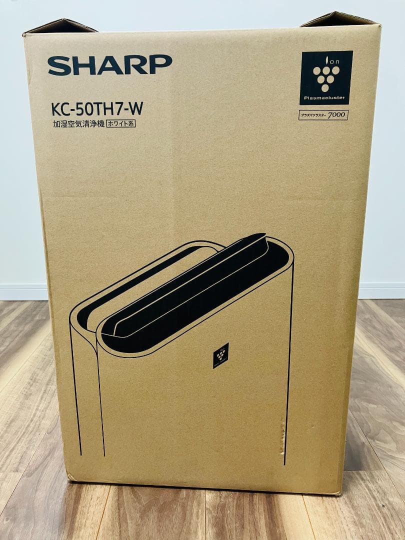 未使用品 SHARP シャープ 加湿空気清浄機 KC-50TH7-W 25年製