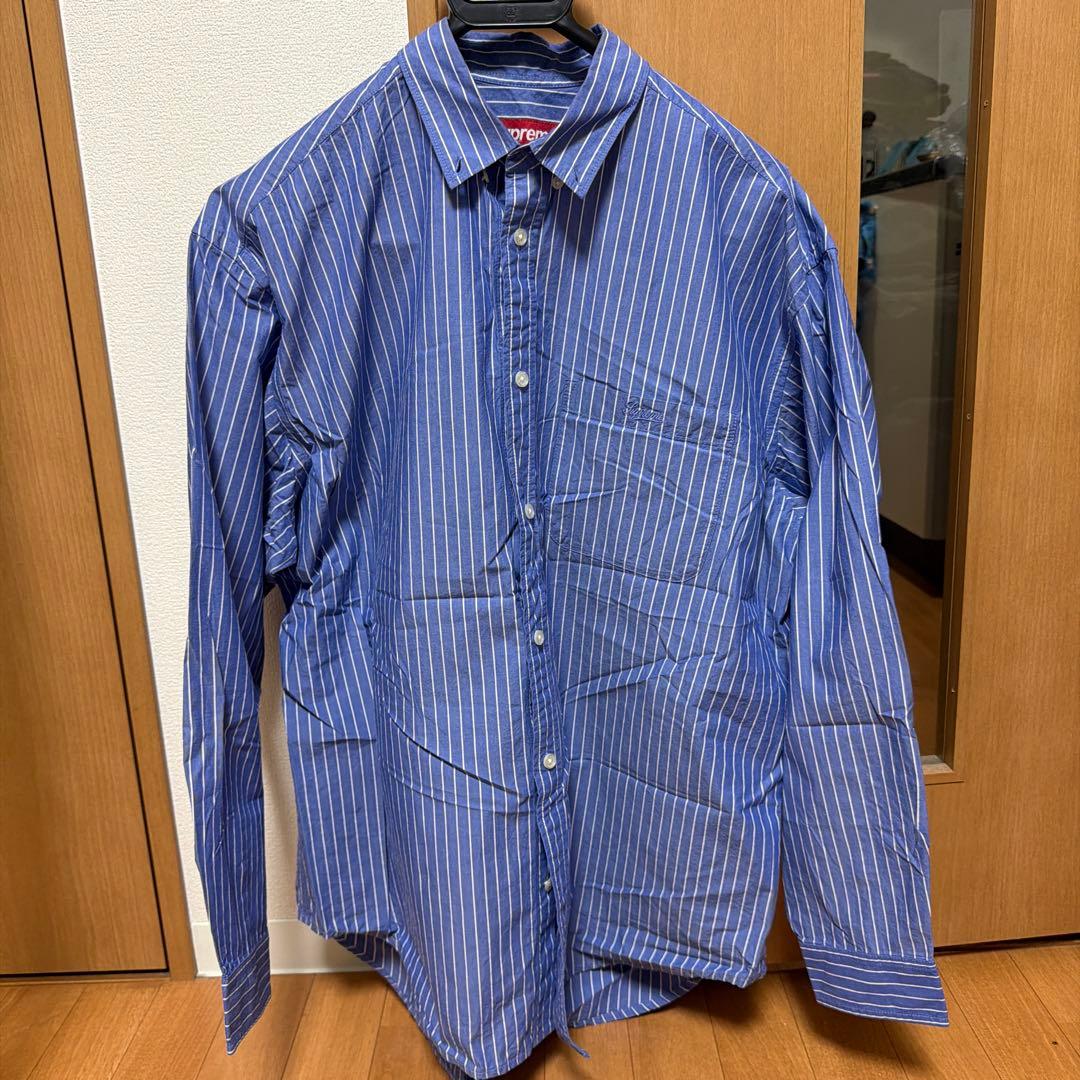 トップス 23fw Supreme loose fit stripe shirt