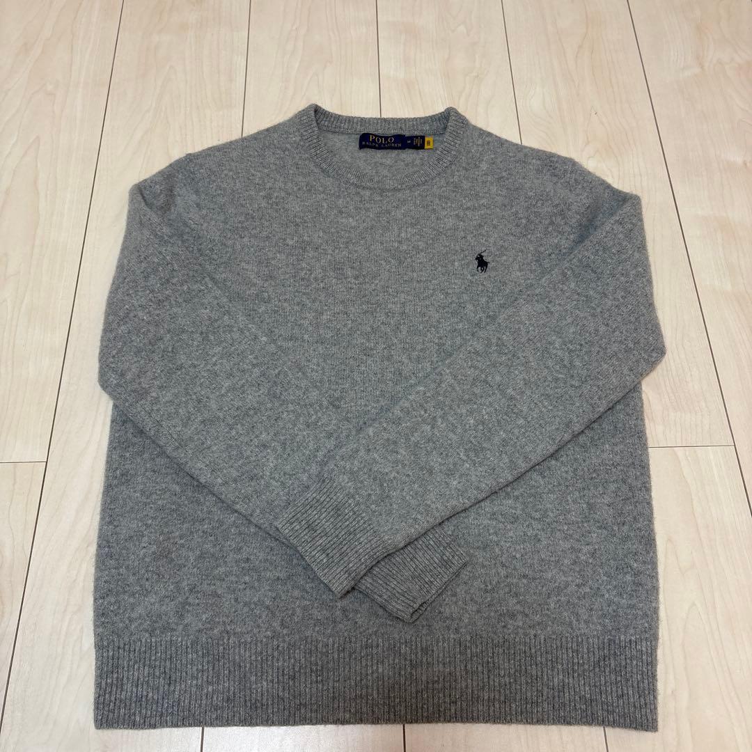 Polo Ralph Lauren グレー ニット セーター　M