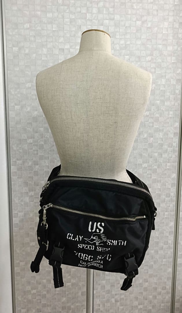 クレイスミス スピードショップ ボディバッグ ウエストバッグ ハンドバッグ 限定
