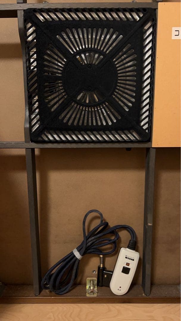 木製こたつ ダークブラウン 中央ガラススリット付き