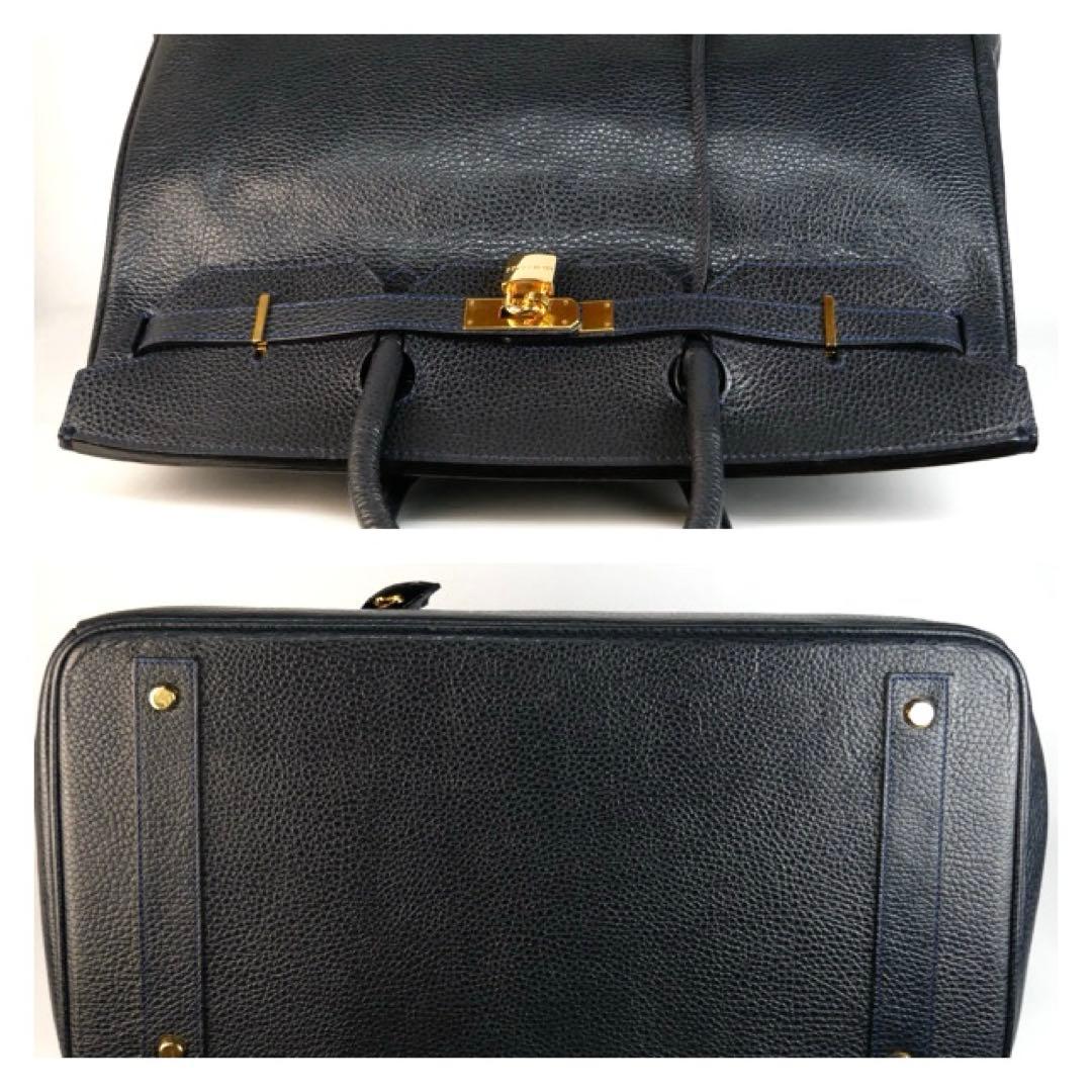 新品保管品✨ HIGH CLASS ハイクラス バッグ ゴールドネイビー 40