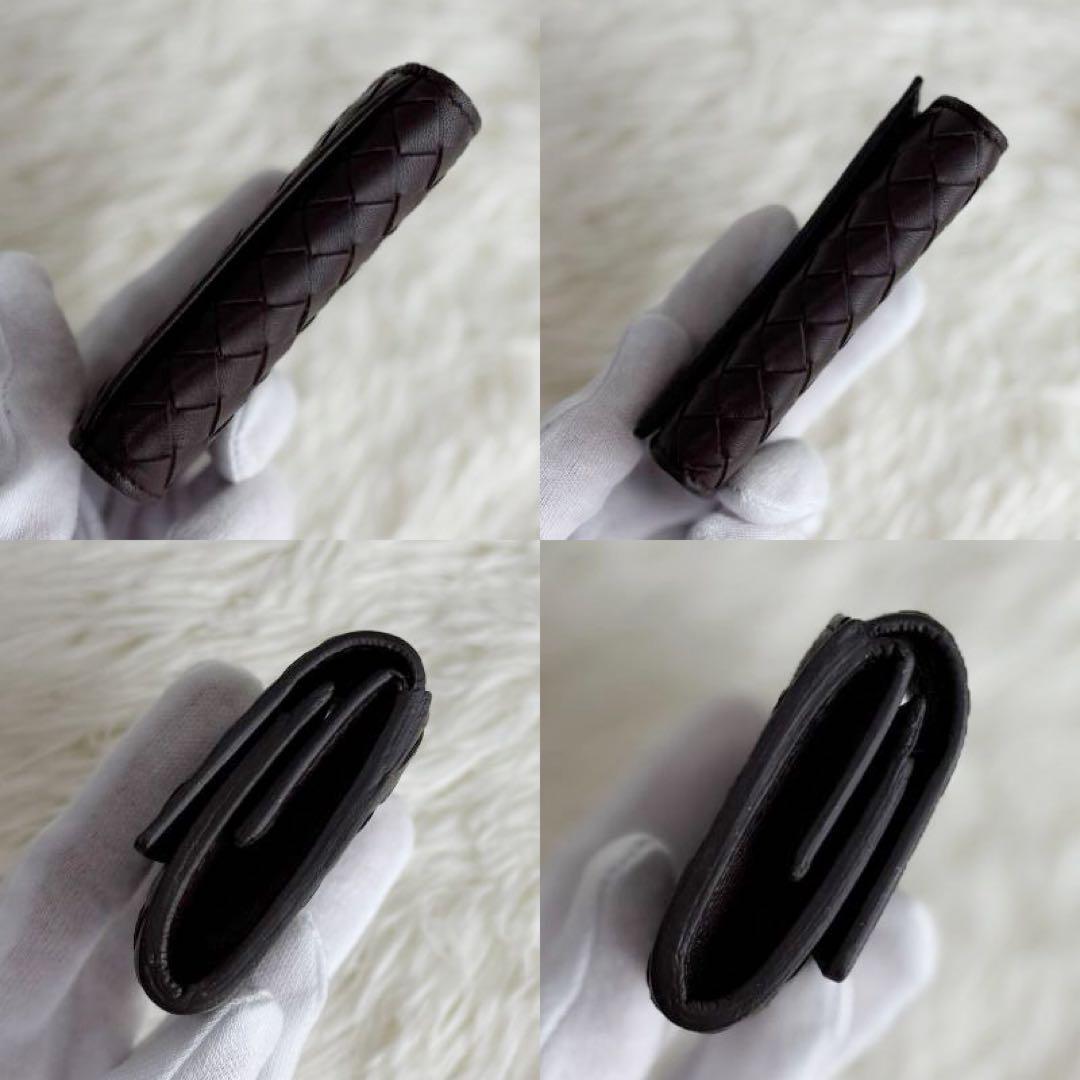 極美品♡保存箱付♡ボッテガヴェネタ イントレチャート レザー ケース 財布