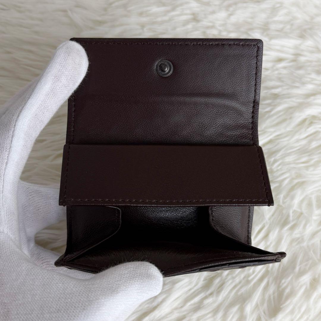 極美品♡保存箱付♡ボッテガヴェネタ イントレチャート レザー ケース 財布