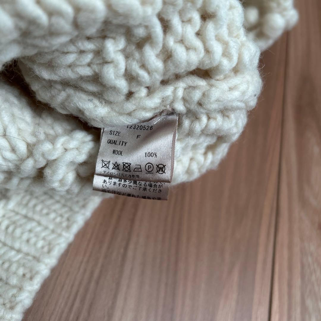 Pattern Hand Knit トゥデイフル　パターンハンドニット