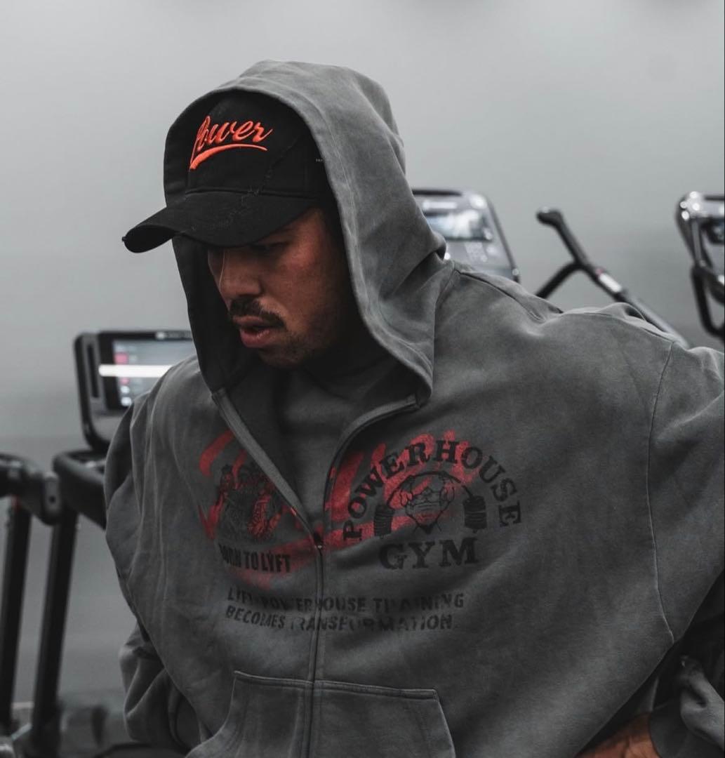 LÝFT × POWER HOUSE GYM キャップ