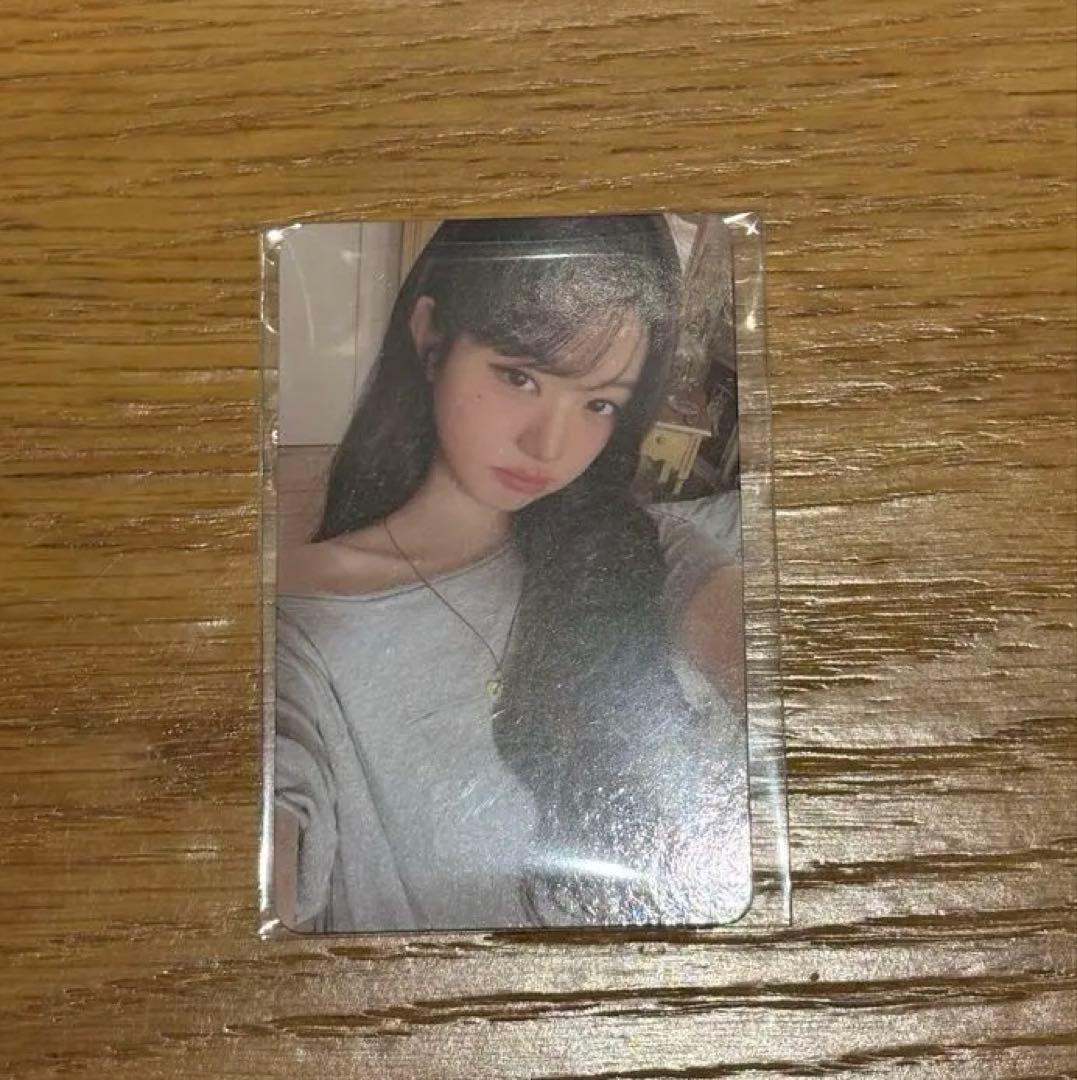 IVE ワルツ　ウォニョン　トレカ　チェーンストラップ