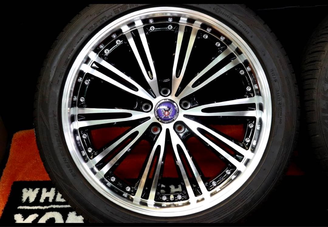 1*6様 美品キョウホウシュタイナーWX5 20インチ＋アドバンdBタイヤホイー