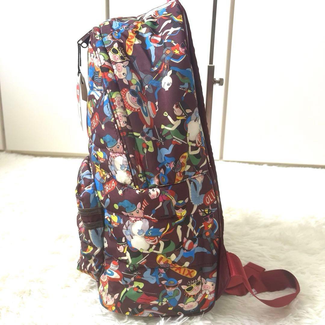 新品タグ付き☆アルベロベロ☆オレボレブラ☆リュックサック☆ぶたさん　キルティング