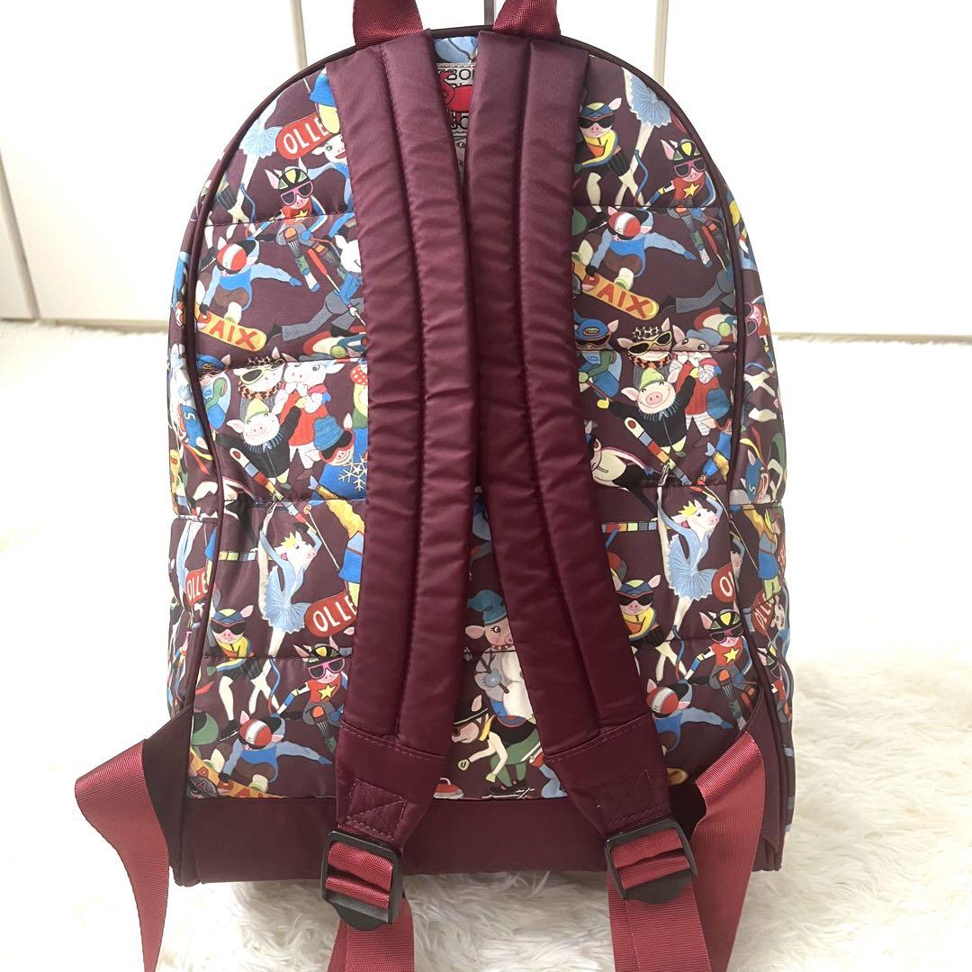 新品タグ付き☆アルベロベロ☆オレボレブラ☆リュックサック☆ぶたさん　キルティング