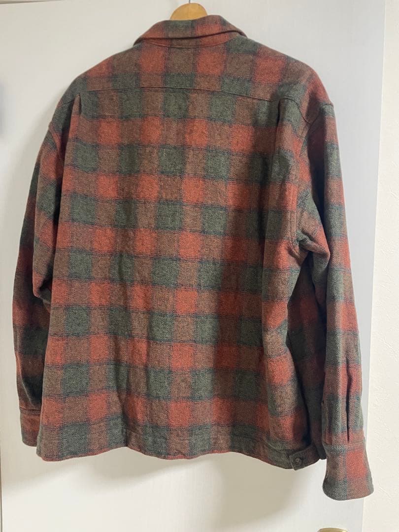 s*8様 H.UNIT Ombre check open collar L/S
