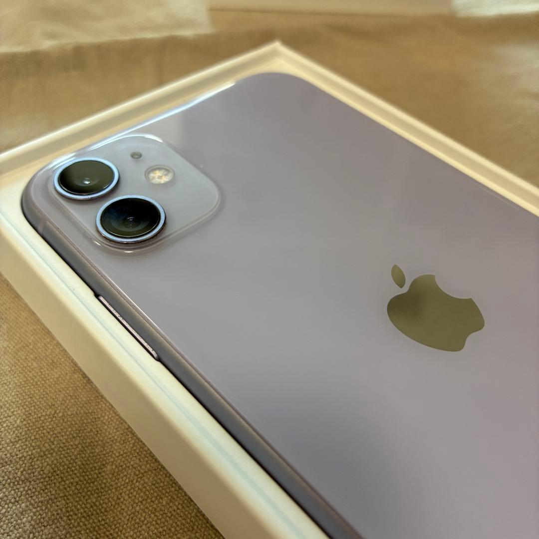 中古iPhone11 128GB 本体　箱付　美品　simフリー