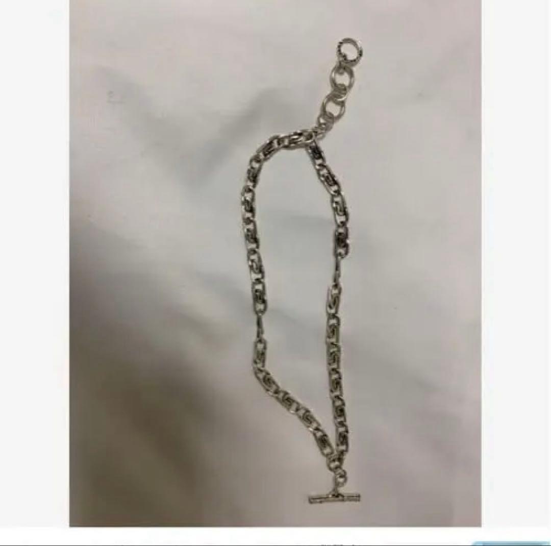 タッキーブルーナボインジャイアブレスレットシルバー新品同様