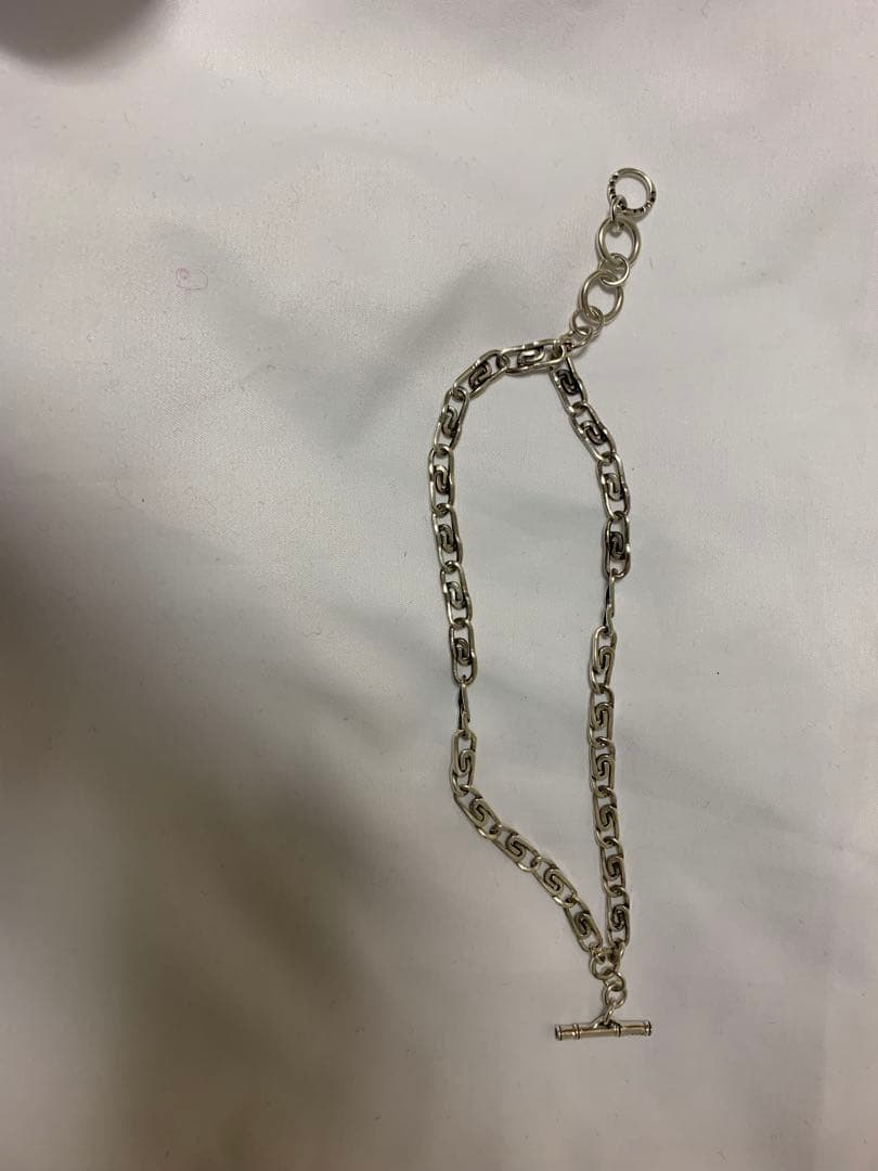 タッキーブルーナボインジャイアブレスレットシルバー新品同様