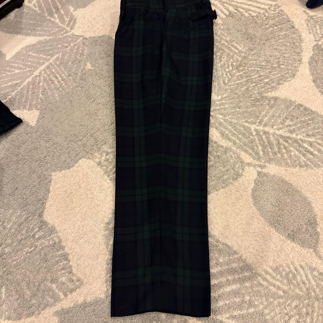 BEAMS BOY チェック柄ビジネススーツ