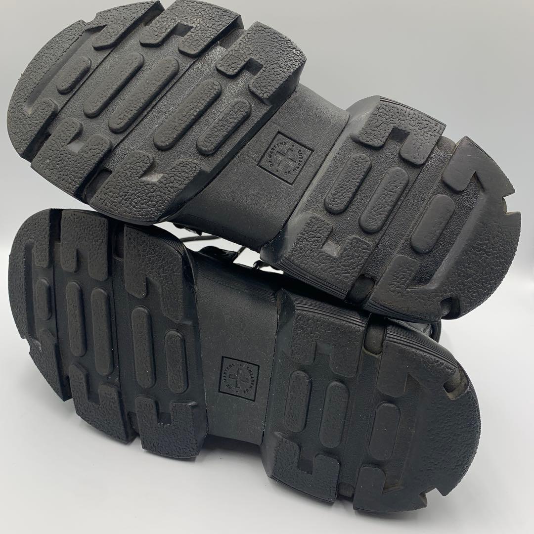 【美品】ドクターマーチン　DMXL LACE　8ホール　ブラック　本革　UK5