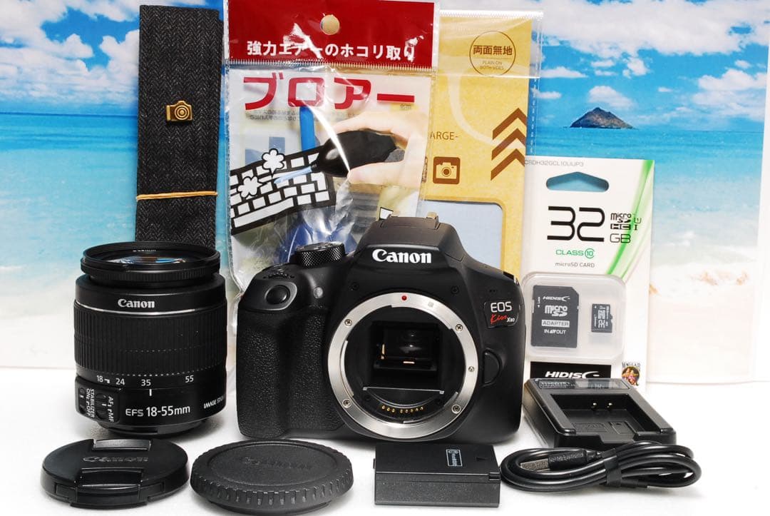 ⭐️初心者におすすめ⭐️手ぶれ補正レンズ⭐️Wi-Fi　Canon Kiss X80