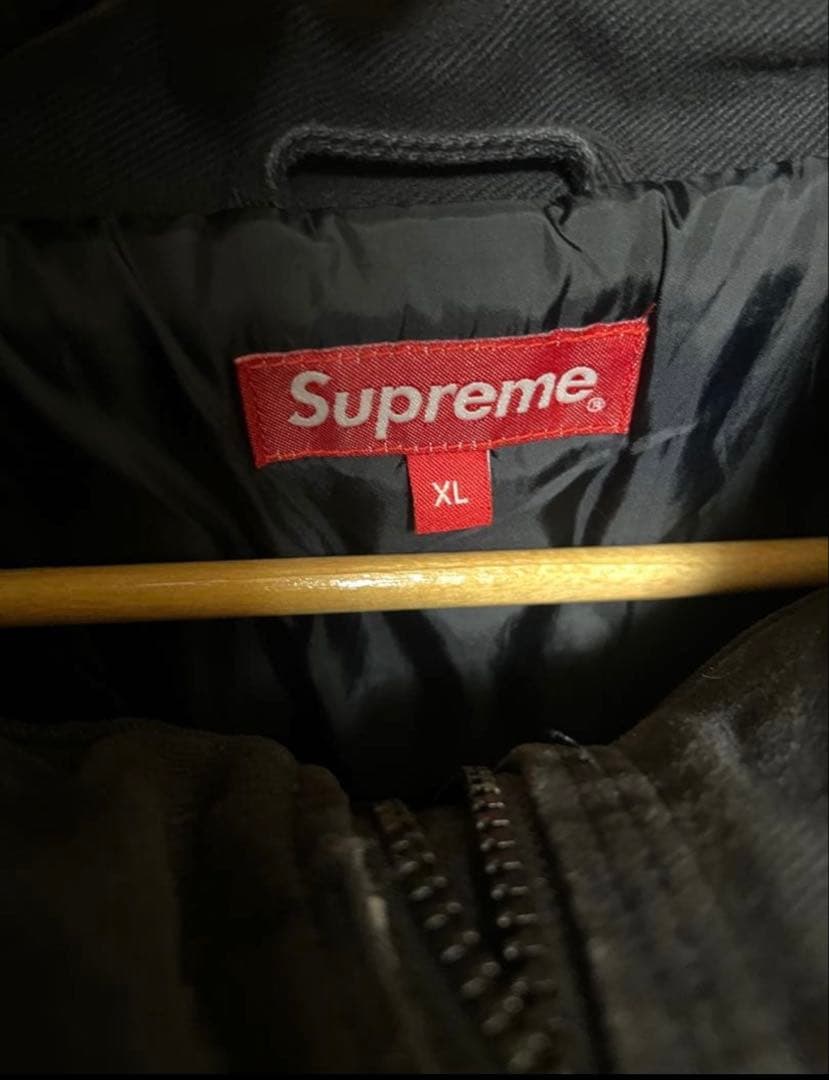 Supreme Brushed Twill Zip ジャケット y2k