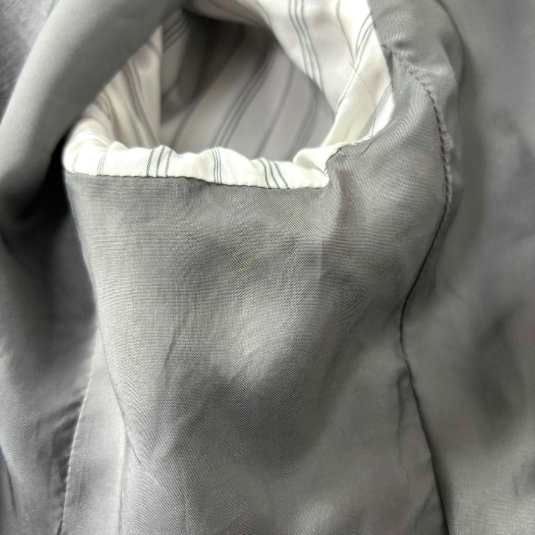 Theory セオリー グレー パンツスーツ Mサイズ クリーニング シミ抜き済