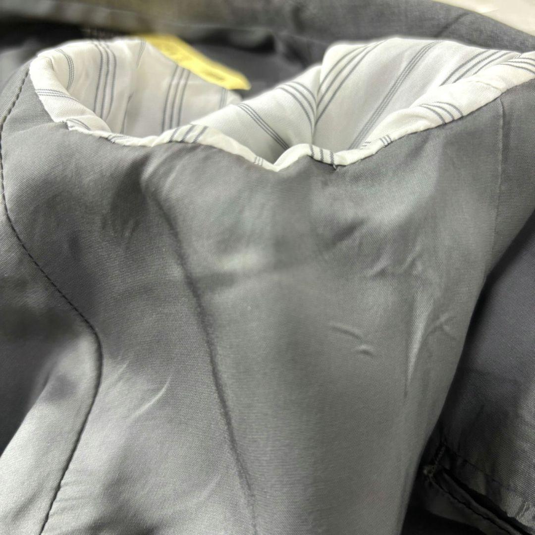 Theory セオリー グレー パンツスーツ Mサイズ クリーニング シミ抜き済