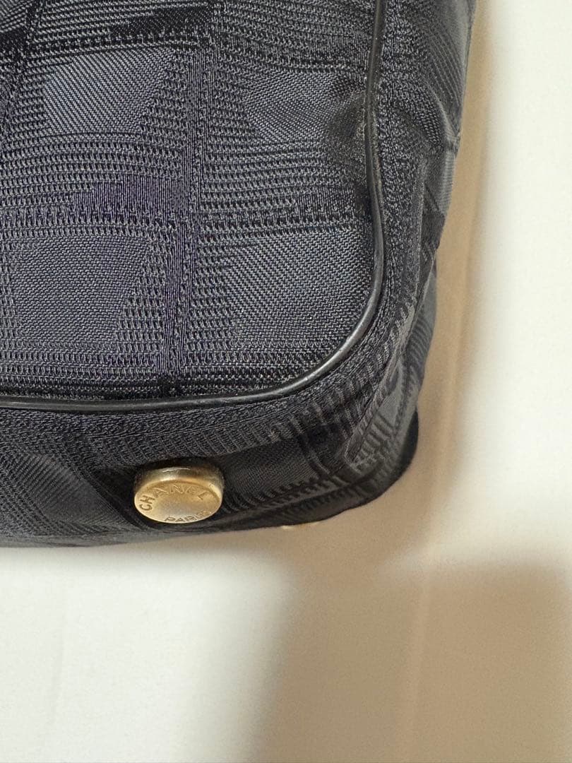 CHANEL トートバッグ エールライン ブラック