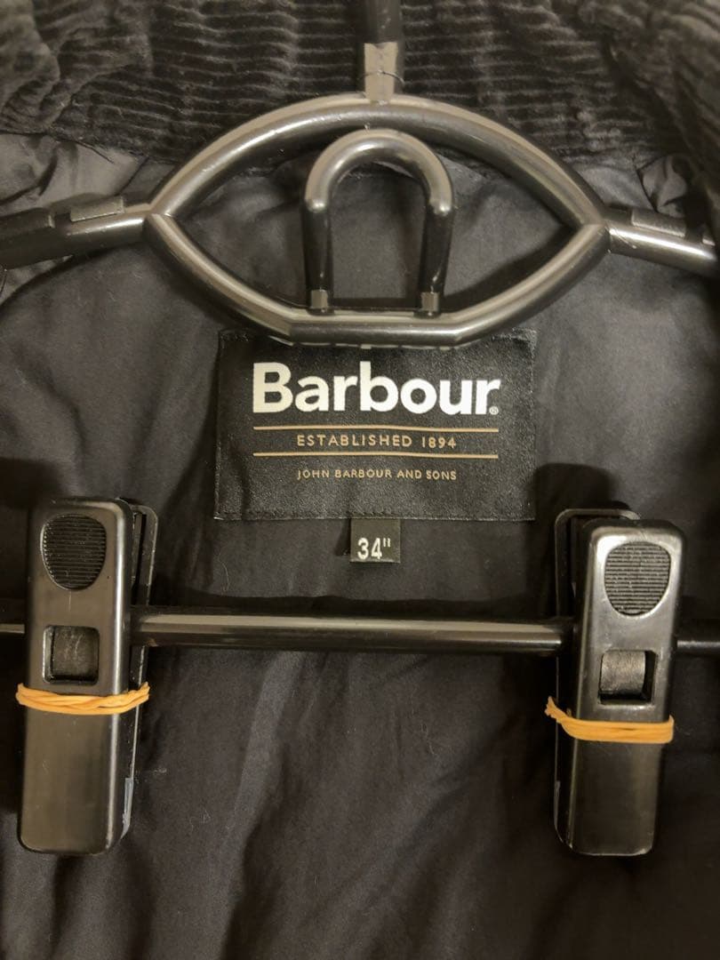 Babour中綿入りTRANSPORTサイズ34