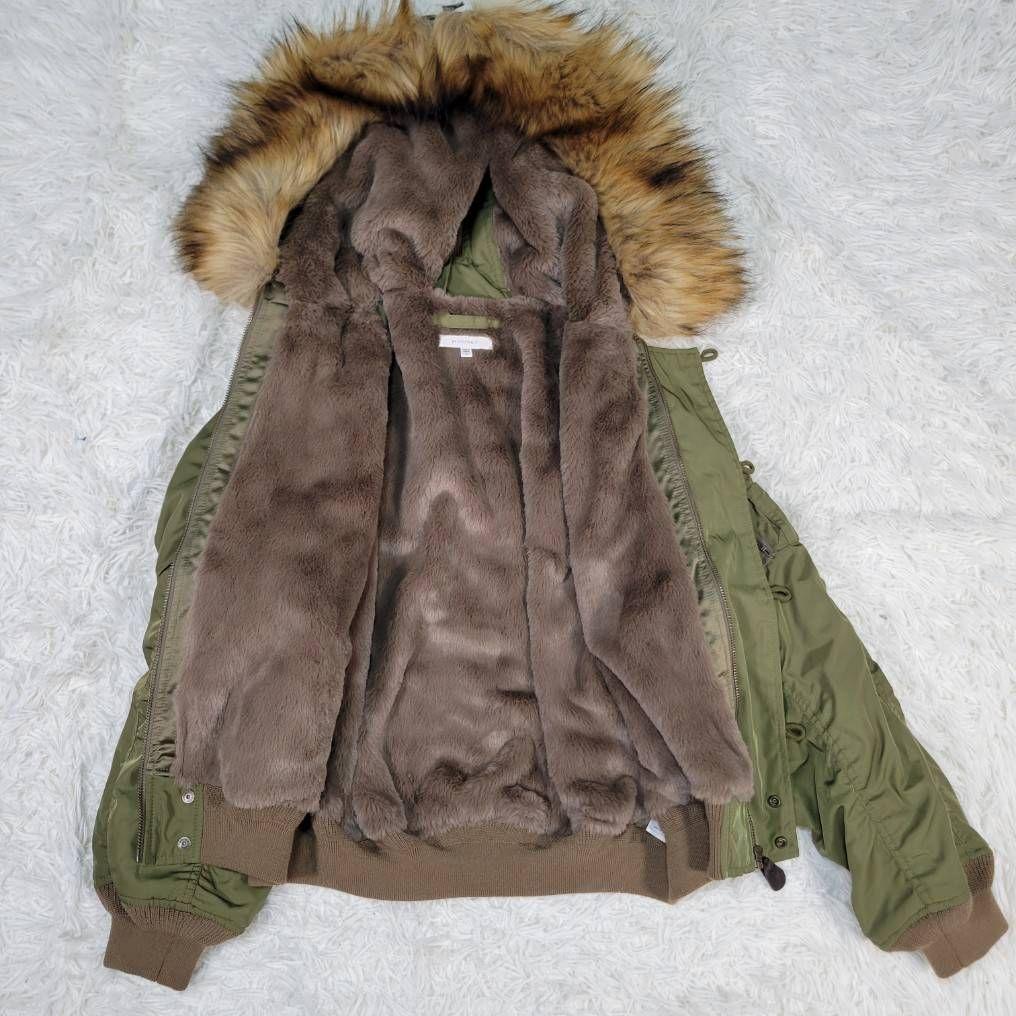 美品☆マウジー　N-2B　フライトジャケット　ミリタリー　2way　ファー