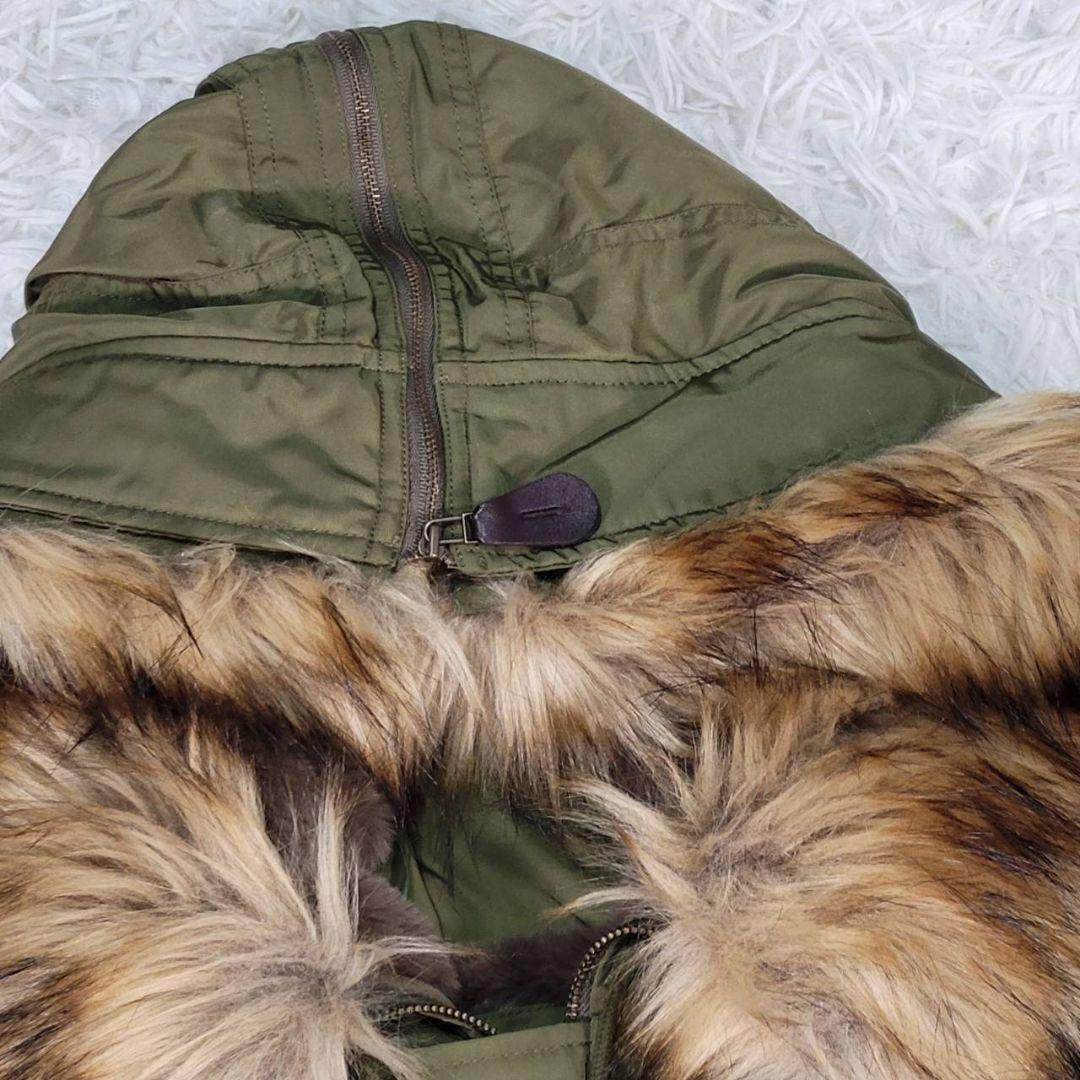 美品☆マウジー　N-2B　フライトジャケット　ミリタリー　2way　ファー