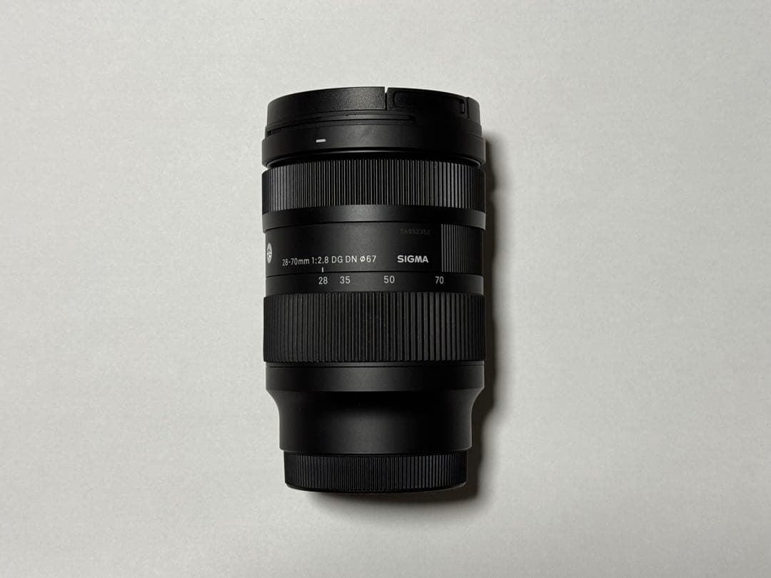 SIGMA 28-70mm F2.8 DG DN レンズ　ソニーＥマウント
