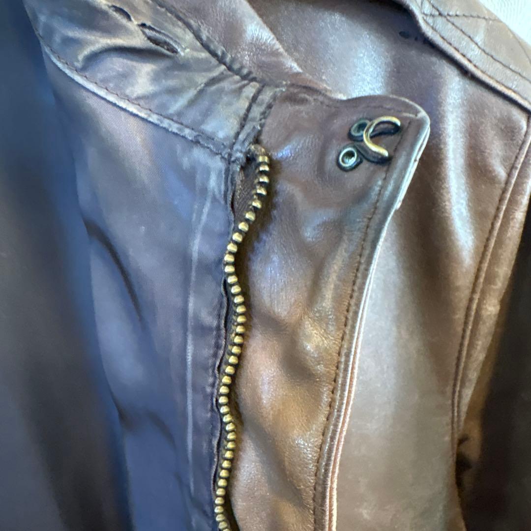 Wills &  A-2 レザー 40 Made in USA