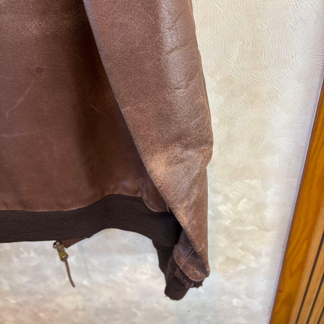 Wills &  A-2 レザー 40 Made in USA