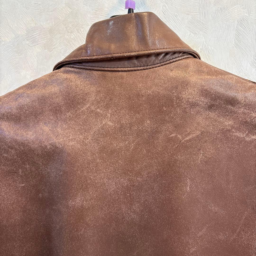 Wills &  A-2 レザー 40 Made in USA