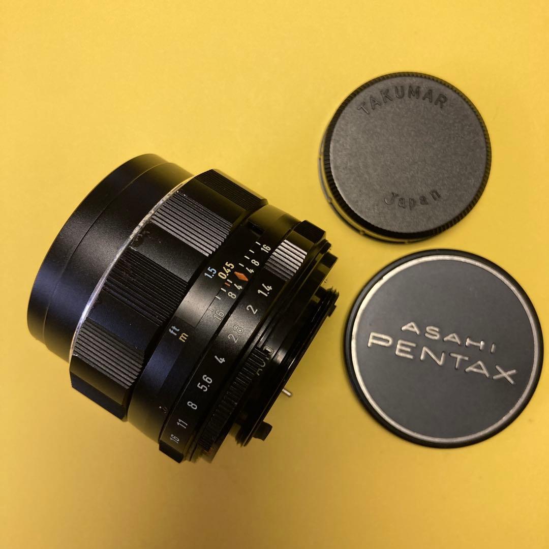 清掃済美品 M42 S-M-C TAKUMAR 50mm F1.4 タクマー