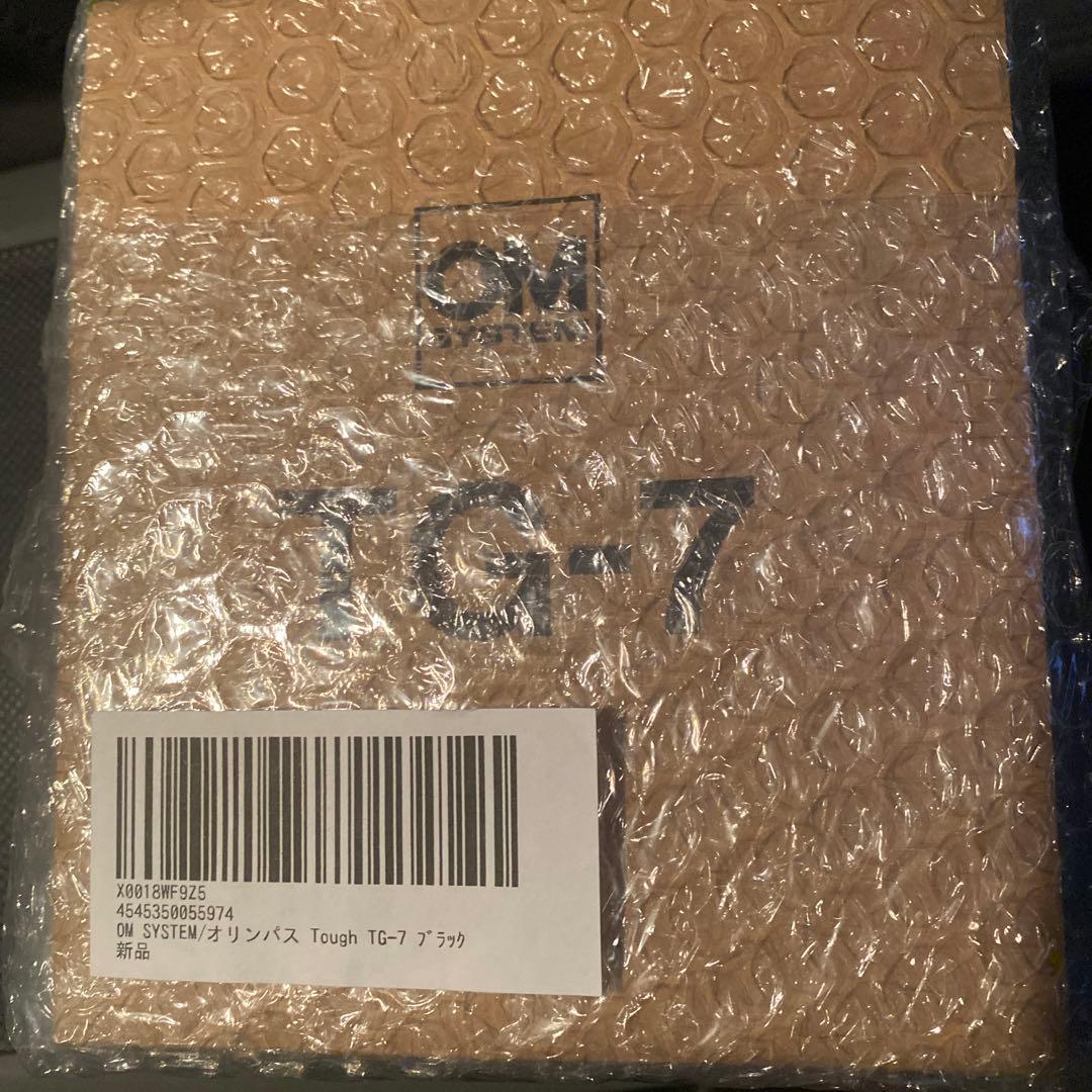 OM SYSTEM オリンパス　tough TG-7 ブラック新品