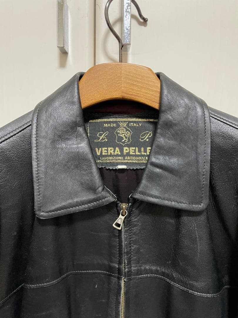 VERA PELLE イタリア製レザージャケット
