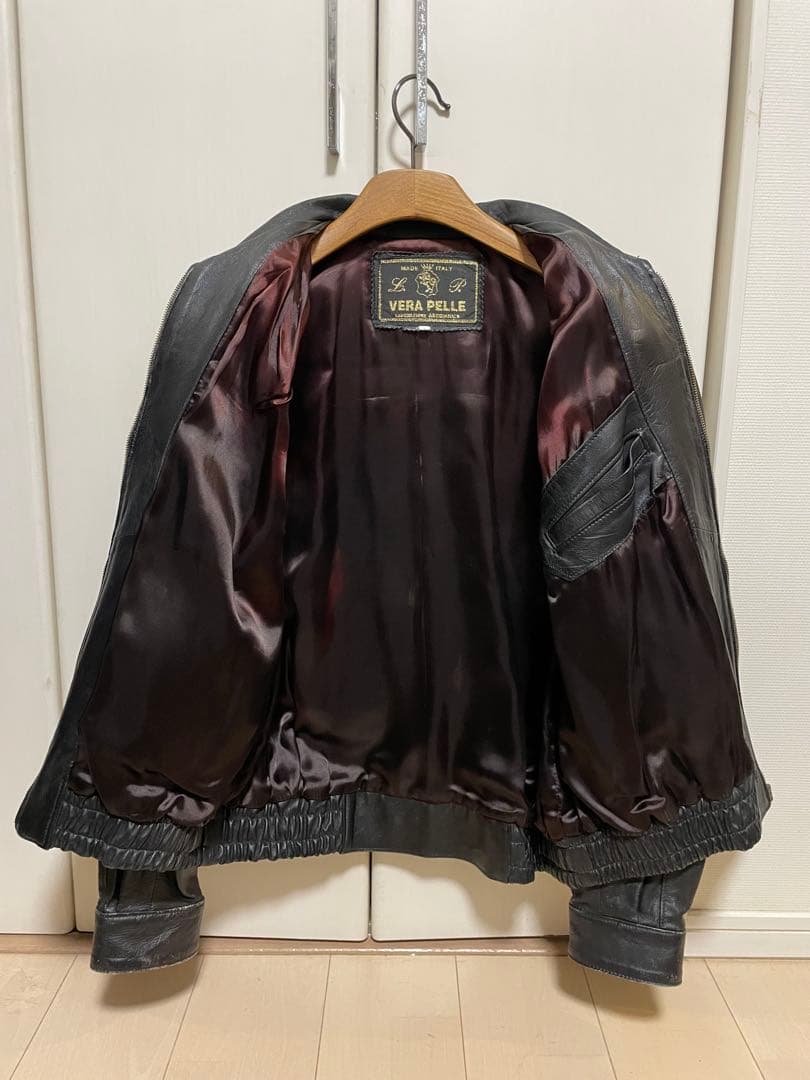 VERA PELLE イタリア製レザージャケット