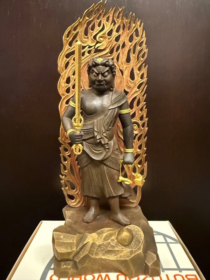 不動明王 運慶 リアル彩色仕上げ 仏像ワールド イスム